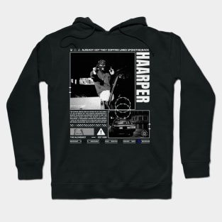 HAARPER Dark Thug Street Wear Aesthetic Design - Ultimate Urban Edge Hoodie